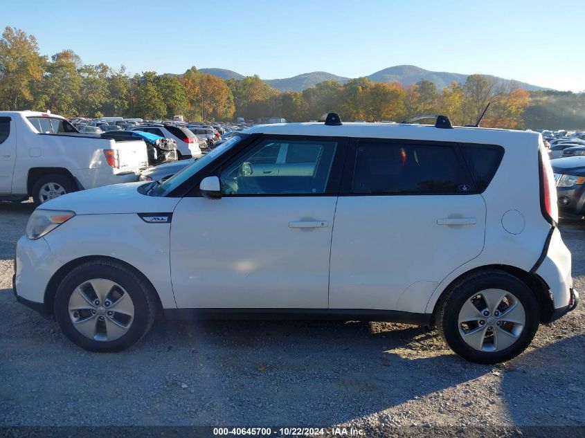 2015 Kia Soul VIN: KNDJN2A24F7780148 Lot: 40645700