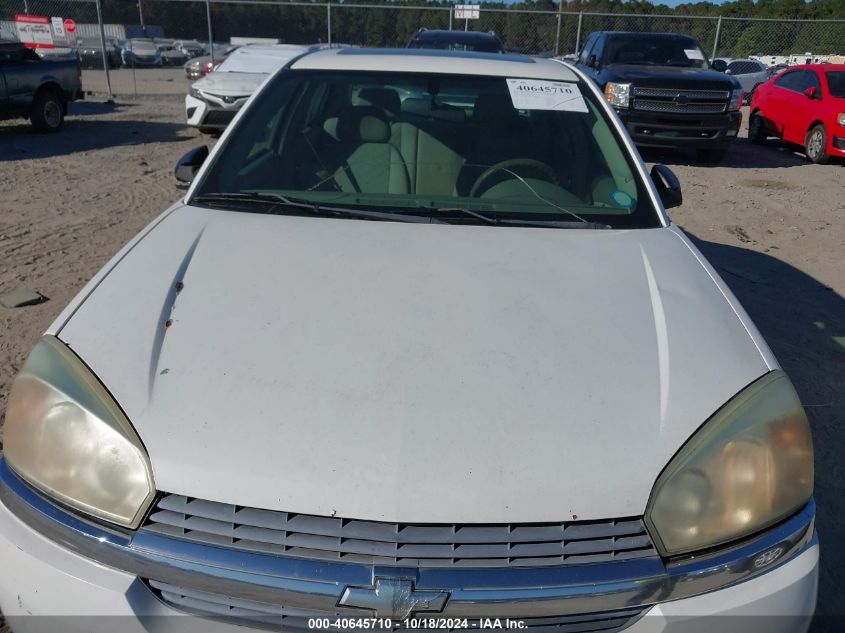 2005 Chevrolet Malibu Ls VIN: 1G1ZT54865F284730 Lot: 40645710