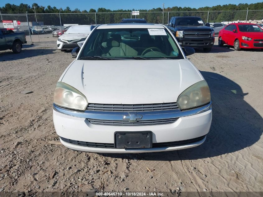 2005 Chevrolet Malibu Ls VIN: 1G1ZT54865F284730 Lot: 40645710