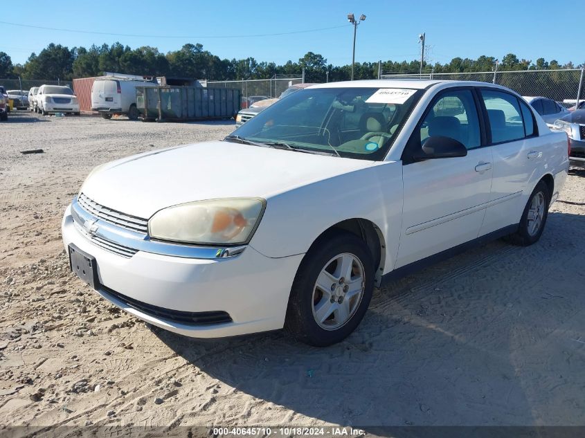 2005 Chevrolet Malibu Ls VIN: 1G1ZT54865F284730 Lot: 40645710