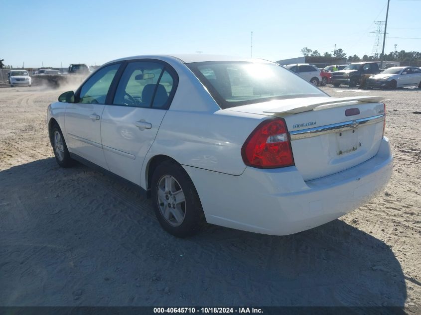 2005 Chevrolet Malibu Ls VIN: 1G1ZT54865F284730 Lot: 40645710