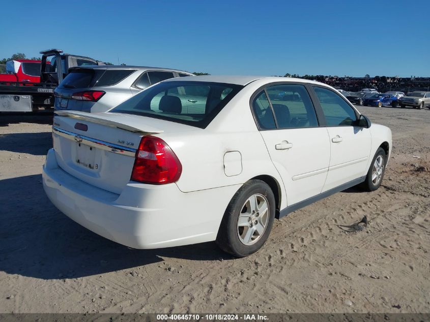 2005 Chevrolet Malibu Ls VIN: 1G1ZT54865F284730 Lot: 40645710