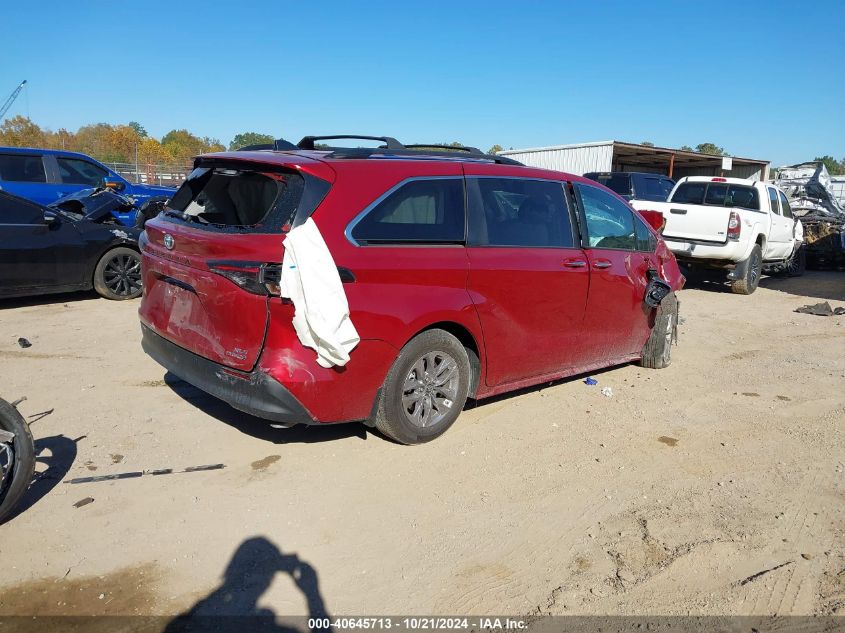 VIN 5TDYRKECXRS181738 2024 Toyota Sienna, Xle no.4