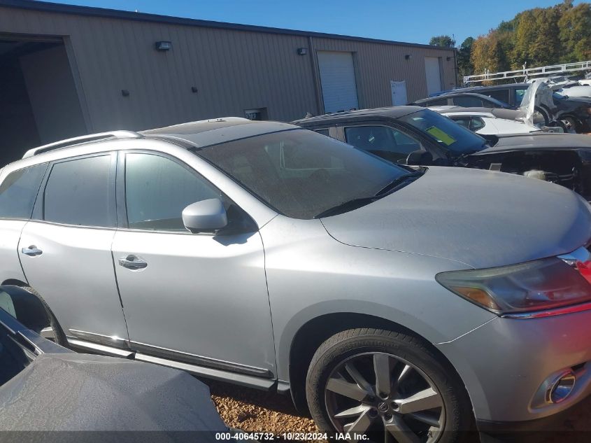 2014 Nissan Pathfinder Platinum VIN: 5N1AR2MM7EC624088 Lot: 40645732