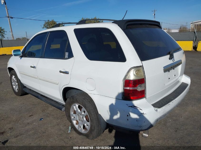 2004 Acura Mdx VIN: 2HNYD18624H538457 Lot: 40645749