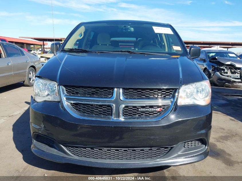 2015 Dodge Grand Caravan Se VIN: 2C4RDGBG0FR648581 Lot: 40645831