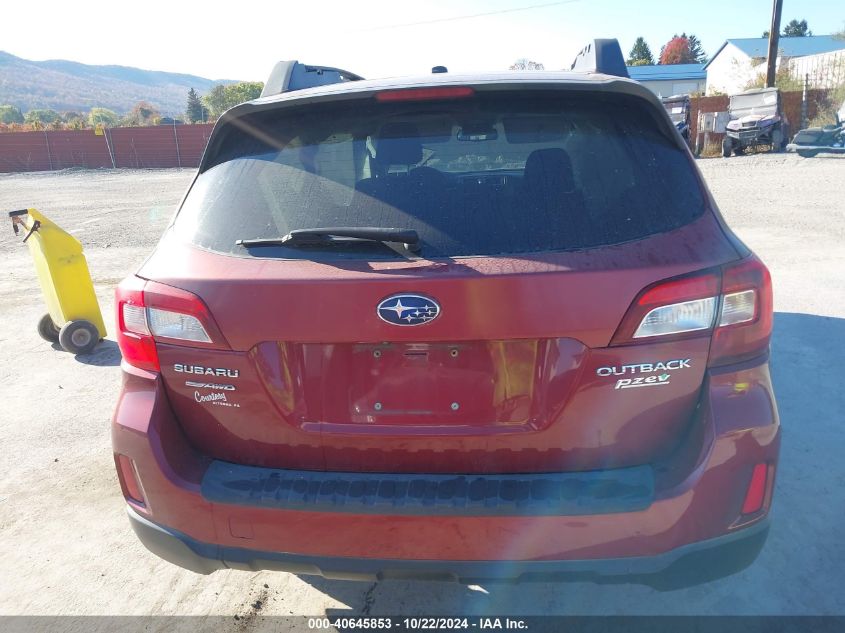 2015 Subaru Outback 2.5I Premium VIN: 4S4BSACC3F3314209 Lot: 40645853