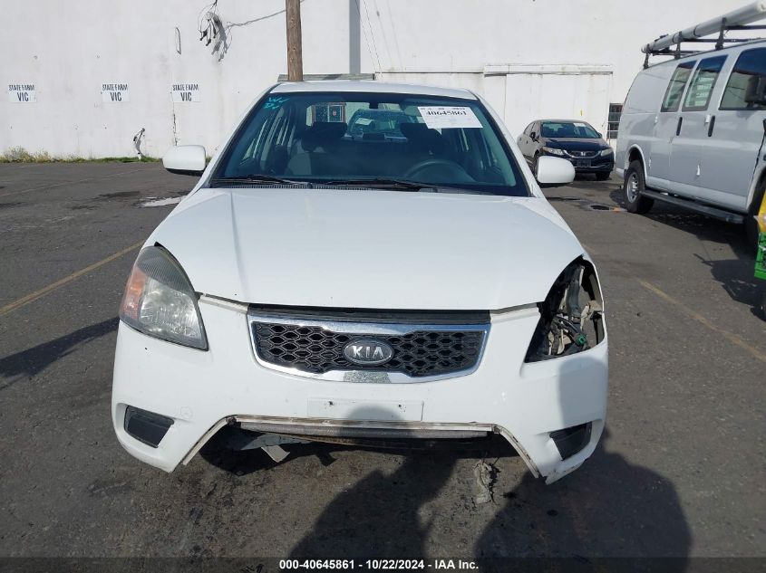 2011 Kia Rio Lx VIN: KNADH4A35B6932881 Lot: 40645861