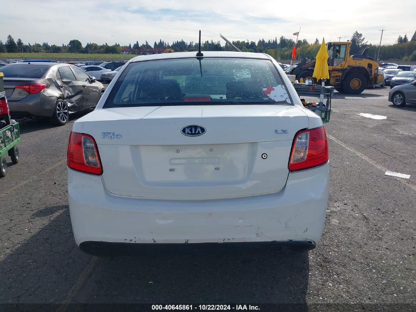 2011 Kia Rio Lx VIN: KNADH4A35B6932881 Lot: 40645861