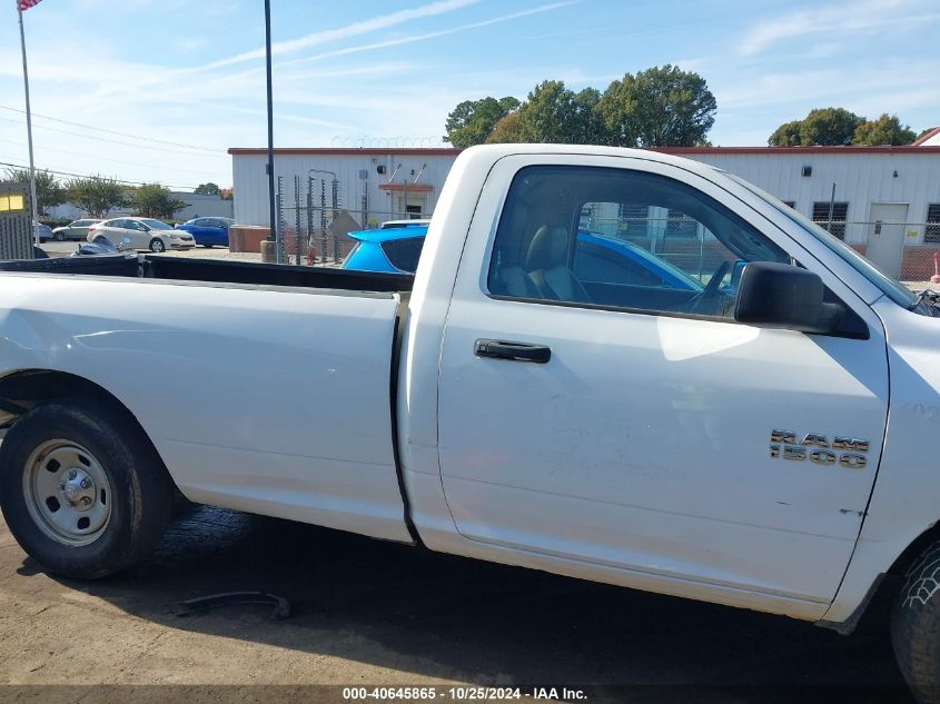 2018 Ram 1500 Tradesman 4X2 8' Box VIN: 3C6JR6DG2JG244712 Lot: 40645865