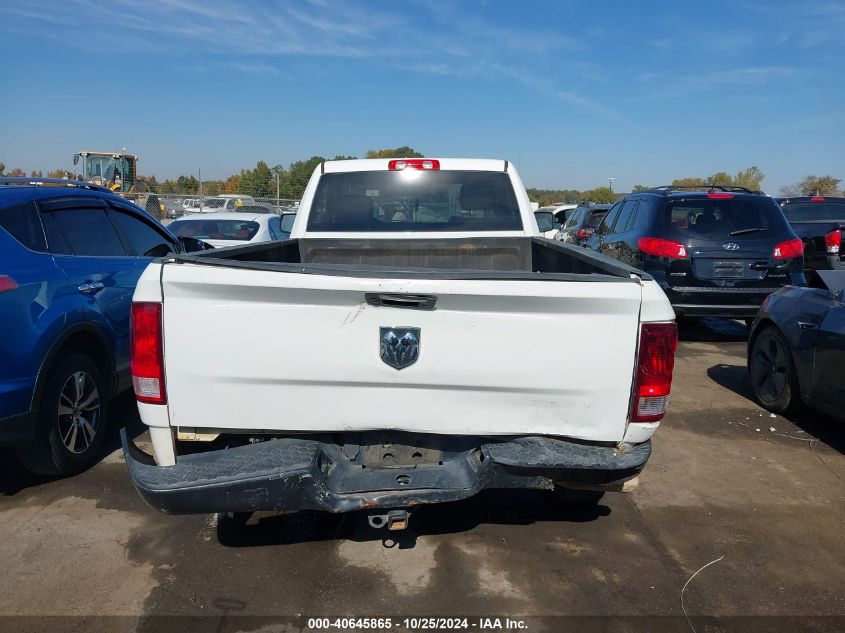 2018 Ram 1500 Tradesman 4X2 8' Box VIN: 3C6JR6DG2JG244712 Lot: 40645865