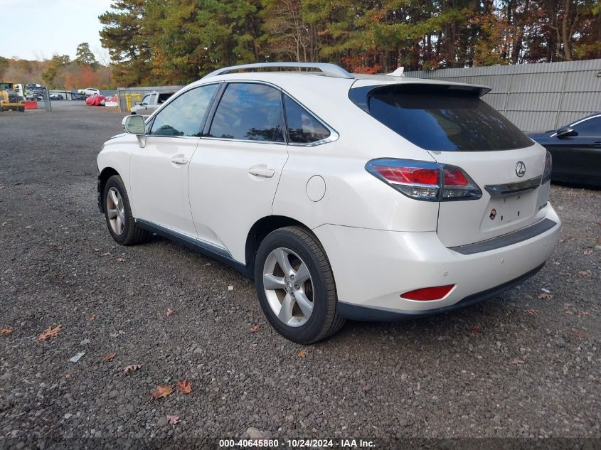 VIN 2T2BK1BAXDC220087 2013 Lexus RX, 350 no.3