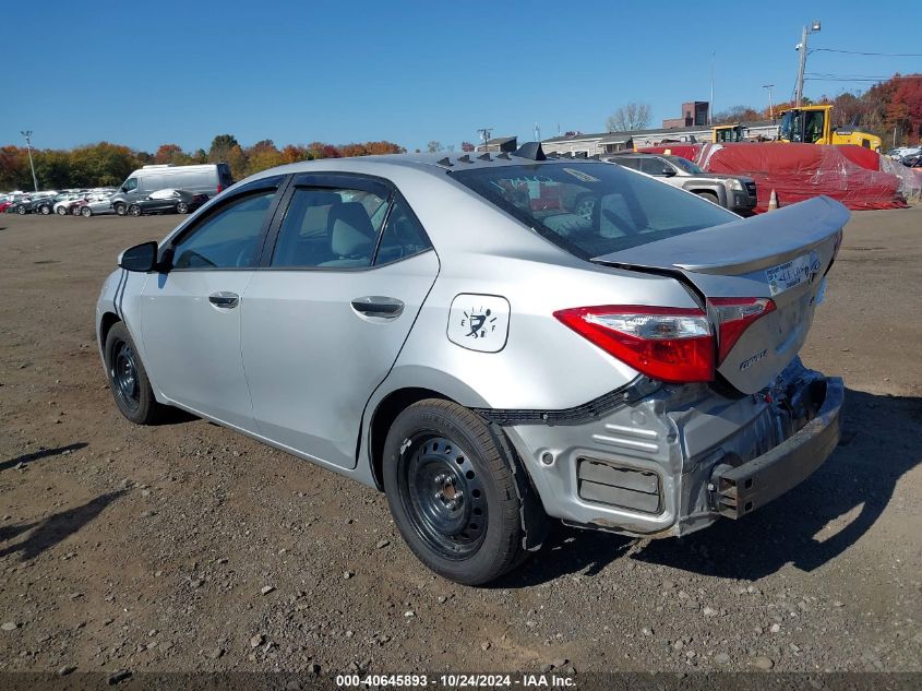 2015 Toyota Corolla Le VIN: 2T1BURHE9FC231740 Lot: 40645893