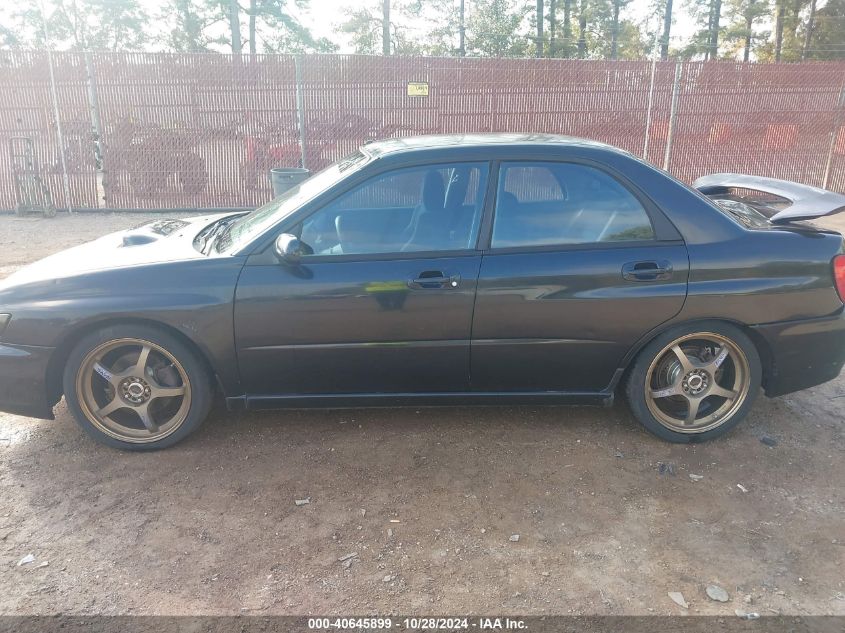 2003 Subaru Impreza Wrx VIN: JF1GD29683G506778 Lot: 40645899