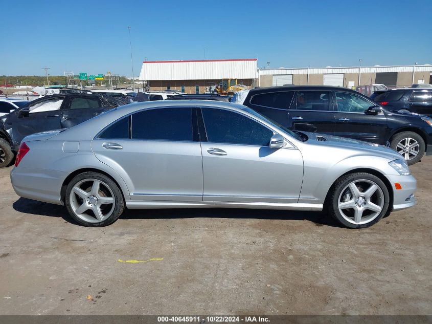 2013 Mercedes-Benz S 550 VIN: WDDNG7DB4DA507320 Lot: 40645911