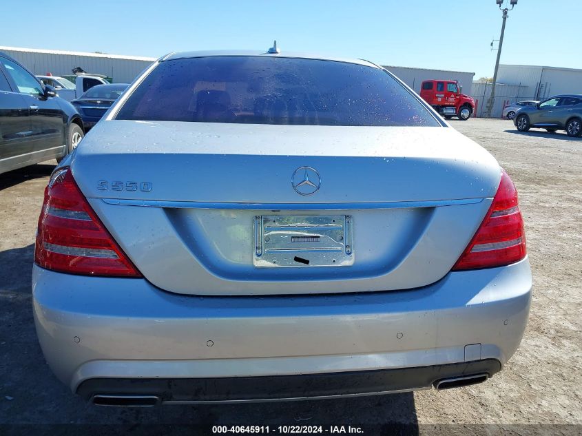 2013 Mercedes-Benz S 550 VIN: WDDNG7DB4DA507320 Lot: 40645911