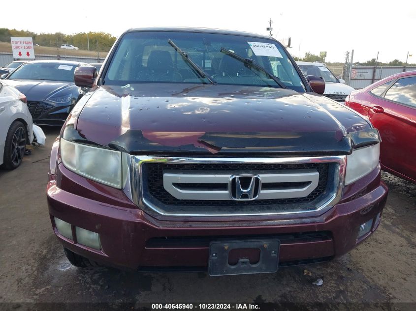 2009 Honda Ridgeline Rtl VIN: 5FPYK16549B103496 Lot: 40645940