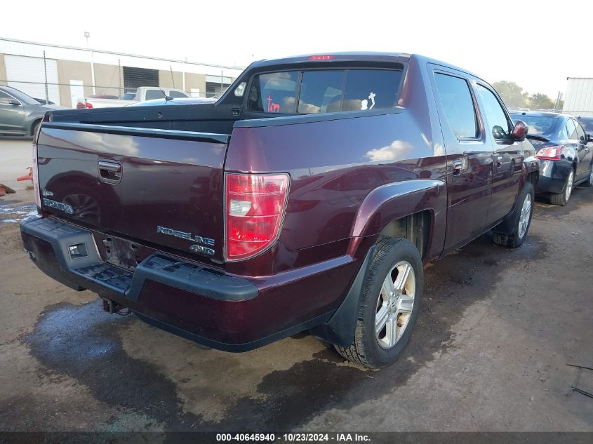 2009 Honda Ridgeline Rtl VIN: 5FPYK16549B103496 Lot: 40645940