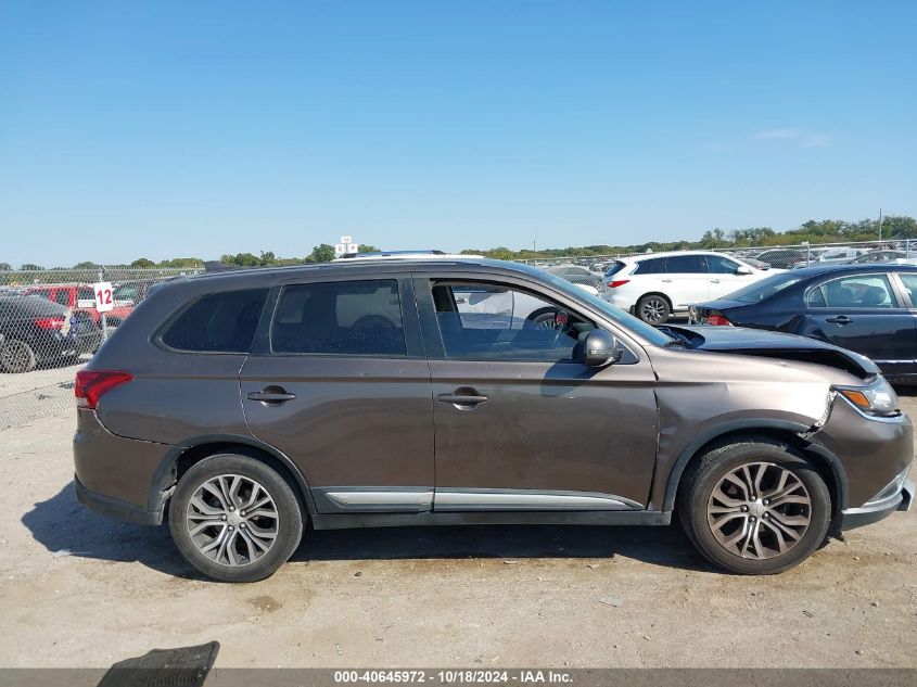 2017 Mitsubishi Outlander Se/Sel VIN: JA4AD3A35HZ054866 Lot: 40645972