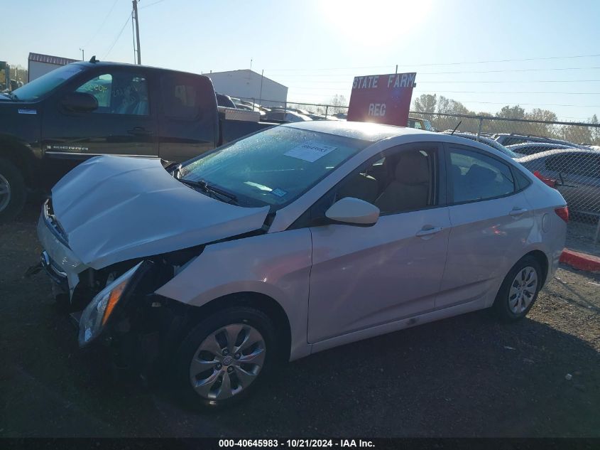 2017 Hyundai Accent Se VIN: KMHCT4AEXHU264154 Lot: 40645983