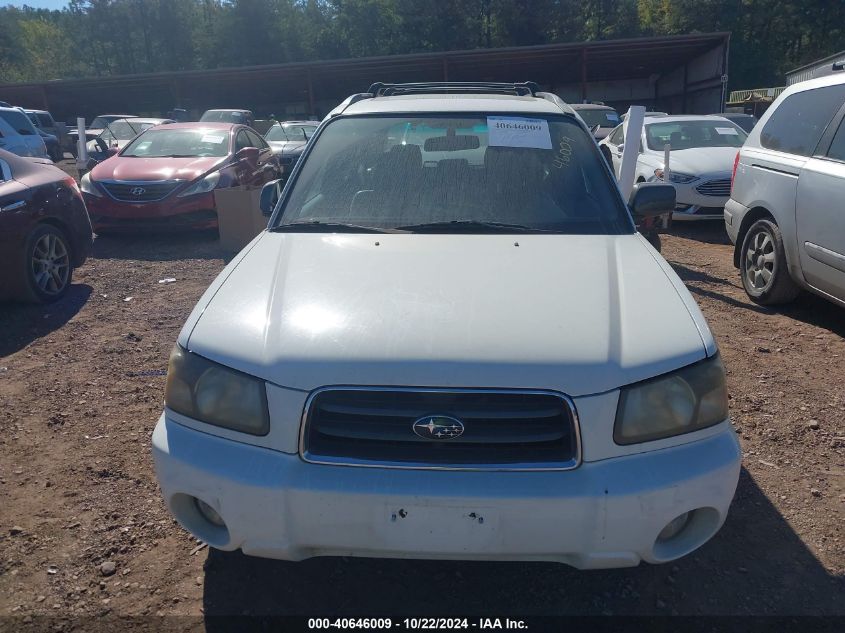 2005 Subaru Forester 2.5Xs VIN: JF1SG65615G721372 Lot: 40646009