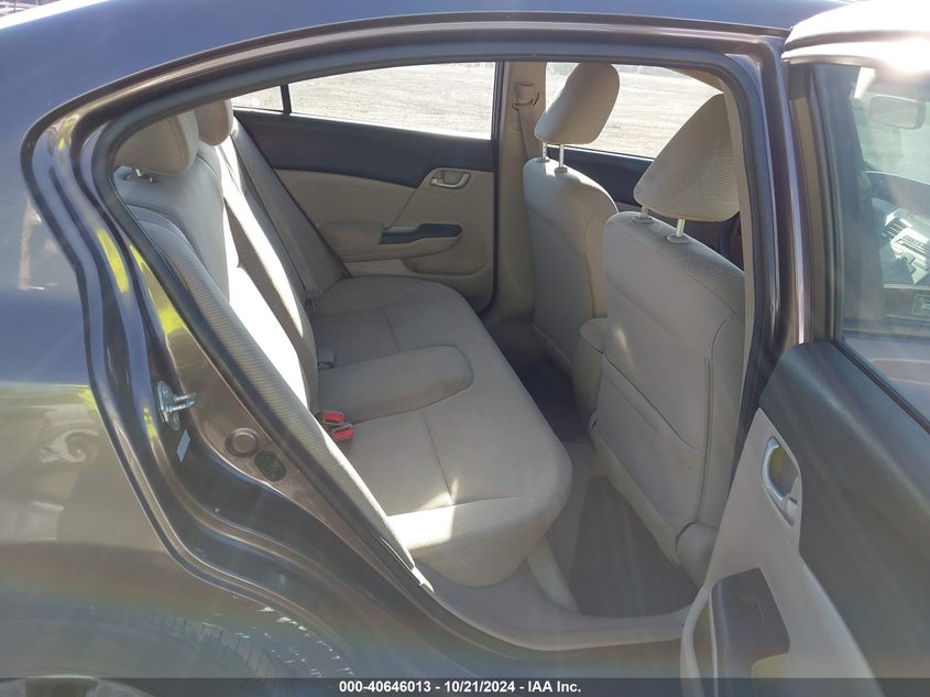 2012 Honda Civic Sdn Lx VIN: 2HGFB2F52CH529468 Lot: 40646013