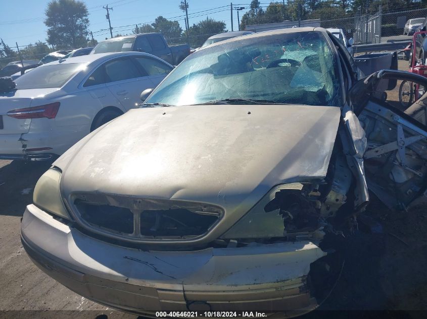 2001 Mercury Sable Ls Premium VIN: 1MEFM55S81A652848 Lot: 40646021