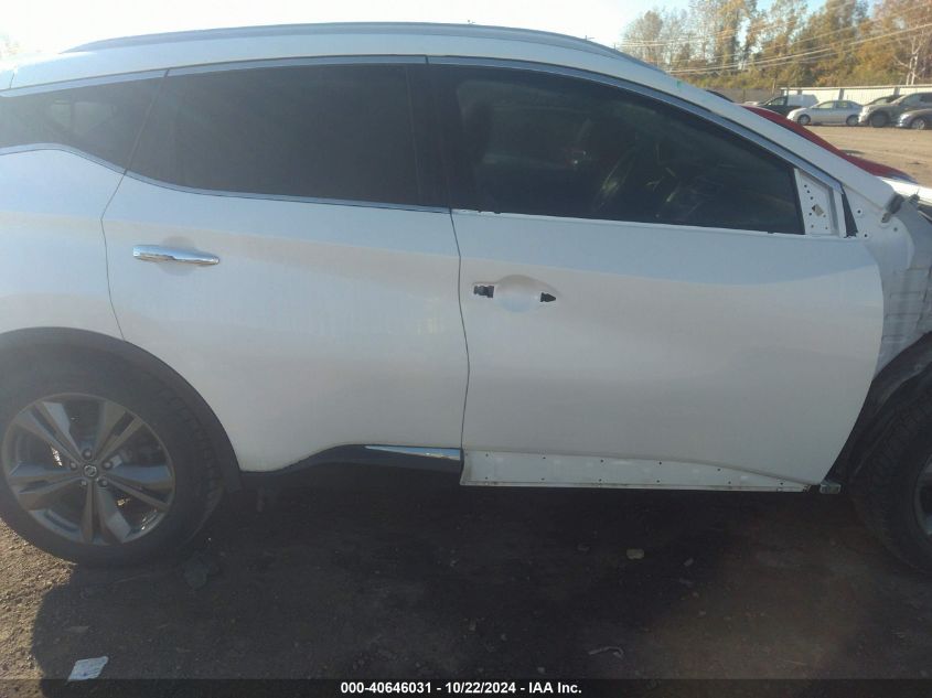 2019 Nissan Murano Platinum VIN: 5N1AZ2MS4KN109144 Lot: 40646031