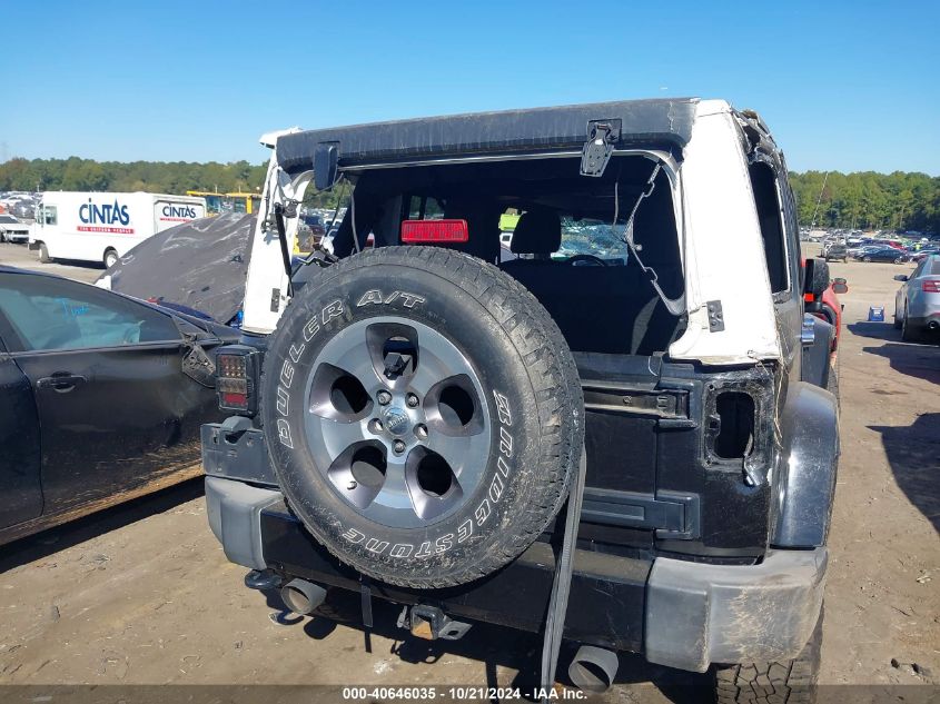 2016 Jeep Wrangler Unlimited Sahara VIN: 1C4BJWEG0GL190454 Lot: 40646035