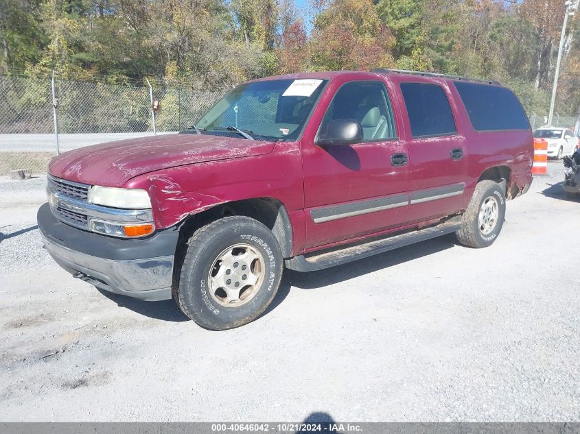 2004 Chevrolet Suburban 1500 Ls VIN: 1GNFK16Z04J195251 Lot: 40646042