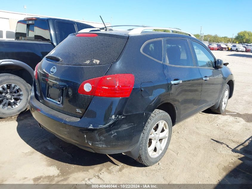 2010 Nissan Rogue S/Sl/Krom VIN: JN8AS5MT7AW008843 Lot: 40646044