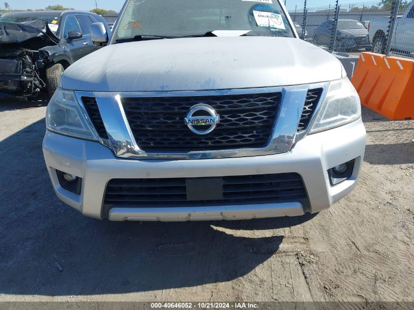 2018 Nissan Armada Sv VIN: JN8AY2NC1J9551793 Lot: 40646052