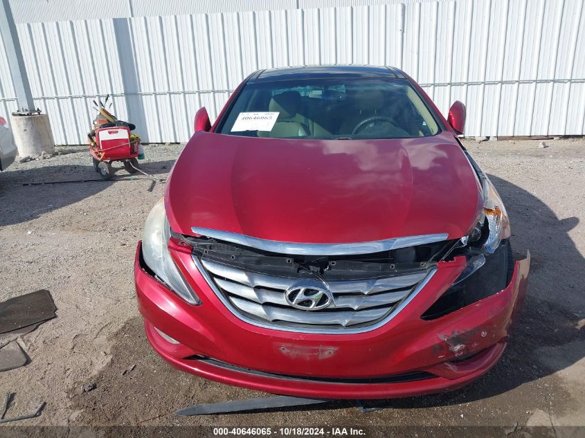 2012 Hyundai Sonata Limited VIN: 5NPEC4AC2CH486685 Lot: 40646065