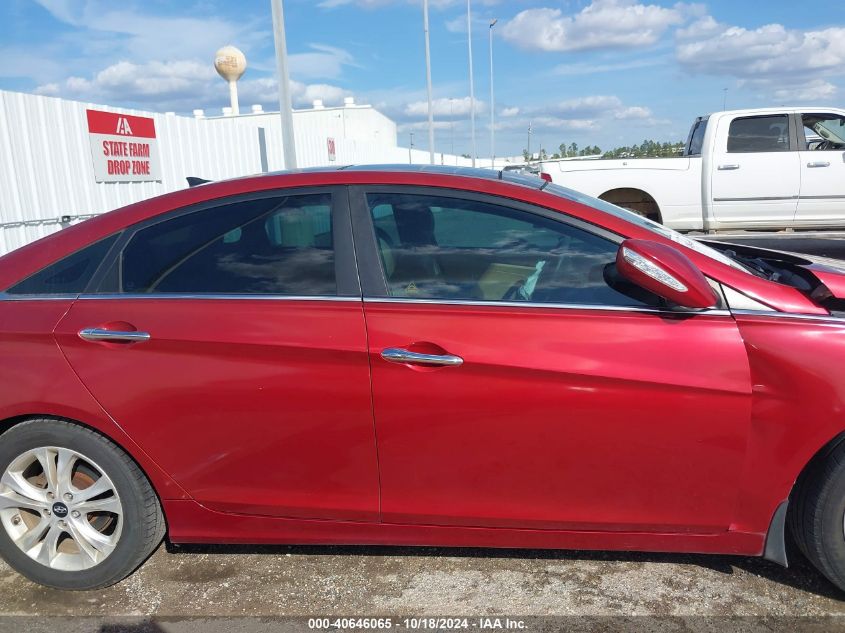 2012 Hyundai Sonata Limited VIN: 5NPEC4AC2CH486685 Lot: 40646065