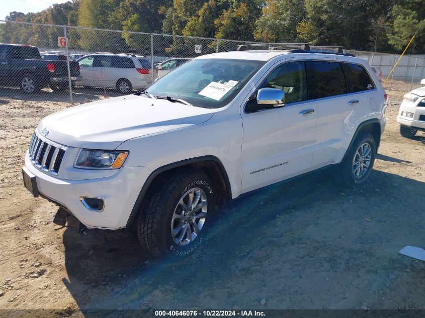 2015 Jeep Grand Cherokee Limited VIN: 1C4RJFBG1FC225326 Lot: 40646076