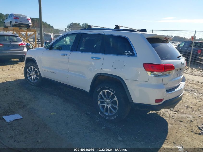 2015 Jeep Grand Cherokee Limited VIN: 1C4RJFBG1FC225326 Lot: 40646076