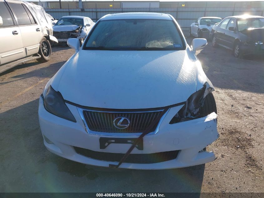 2009 Lexus Is 250 250 VIN: JTHBK262895092870 Lot: 40646090