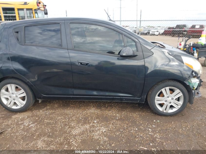 2013 Chevrolet Spark Ls Auto VIN: KL8CB6S90DC505636 Lot: 40646093