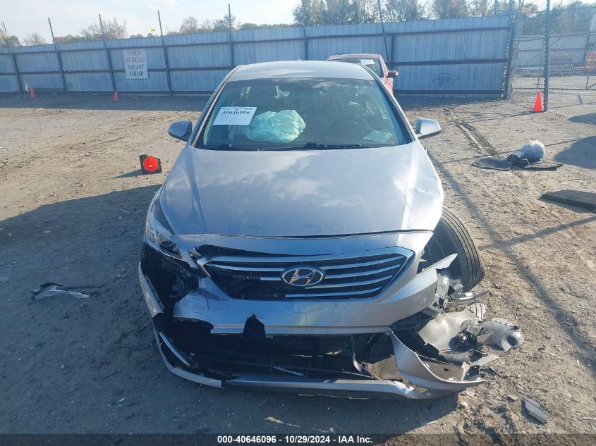 2017 HYUNDAI SONATA SE - 5NPE24AFXHH459450