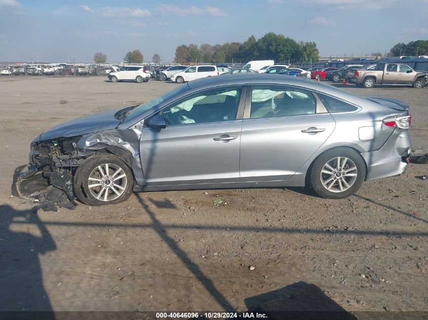 2017 HYUNDAI SONATA SE - 5NPE24AFXHH459450