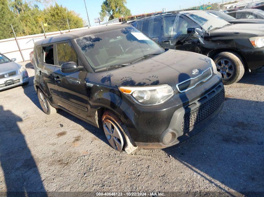 VIN KNDJN2A21F7154993 2015 KIA Soul no.1