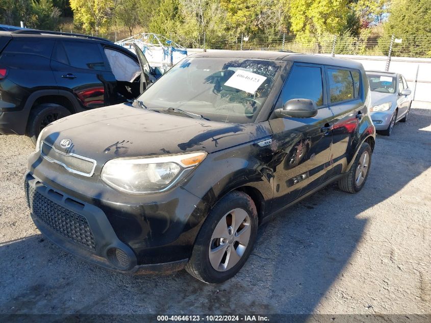 VIN KNDJN2A21F7154993 2015 KIA Soul no.2