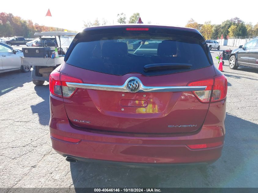 2018 Buick Envision Preferred VIN: LRBFXBSA9JD027195 Lot: 40646146