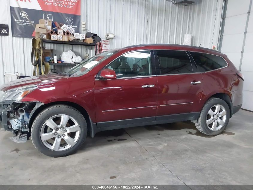 2016 Chevrolet Traverse Ltz VIN: 1GNKVJKD9GJ143637 Lot: 40646156