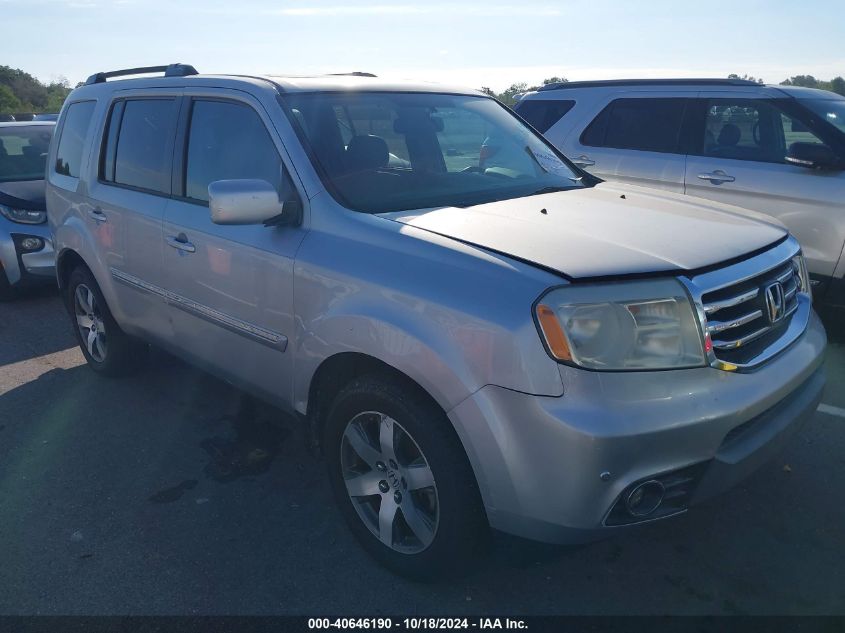 2013 Honda Pilot Touring VIN: 5FNYF3H98DB022485 Lot: 40646190