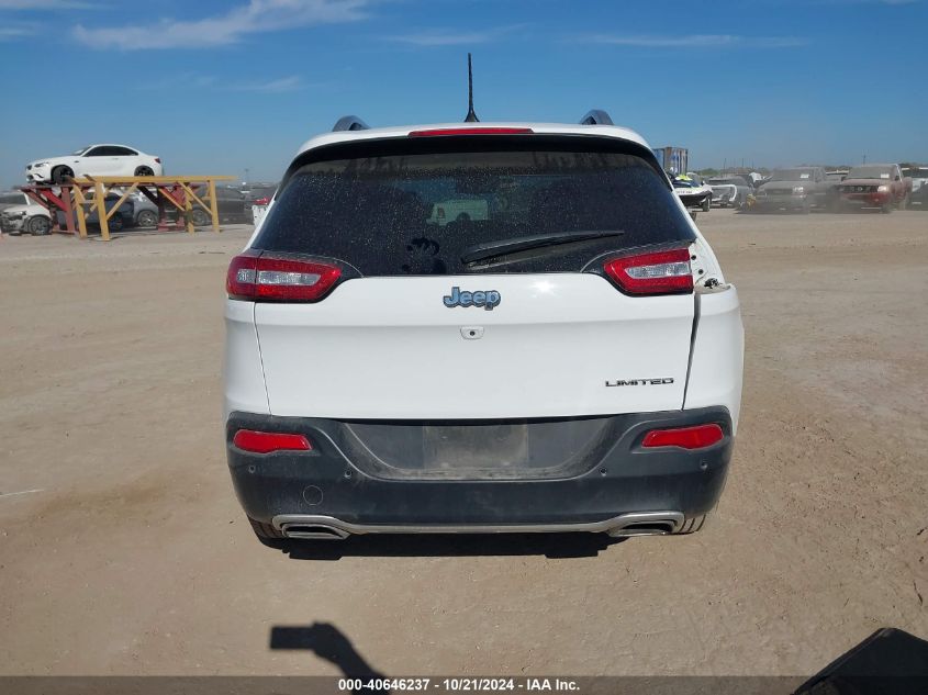 2017 Jeep Cherokee Limited Fwd VIN: 1C4PJLDS8HW642810 Lot: 40646237