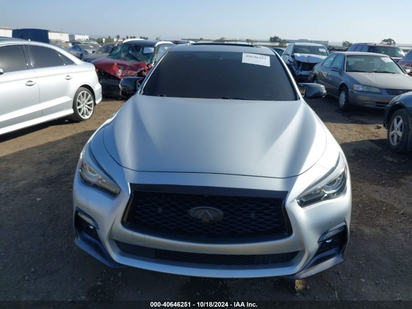 2020 Infiniti Q50 Red Sport 400 VIN: JN1FV7AP7LM630100 Lot: 40646251