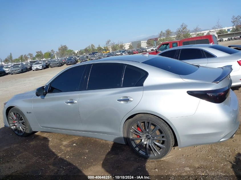 2020 Infiniti Q50 Red Sport 400 VIN: JN1FV7AP7LM630100 Lot: 40646251