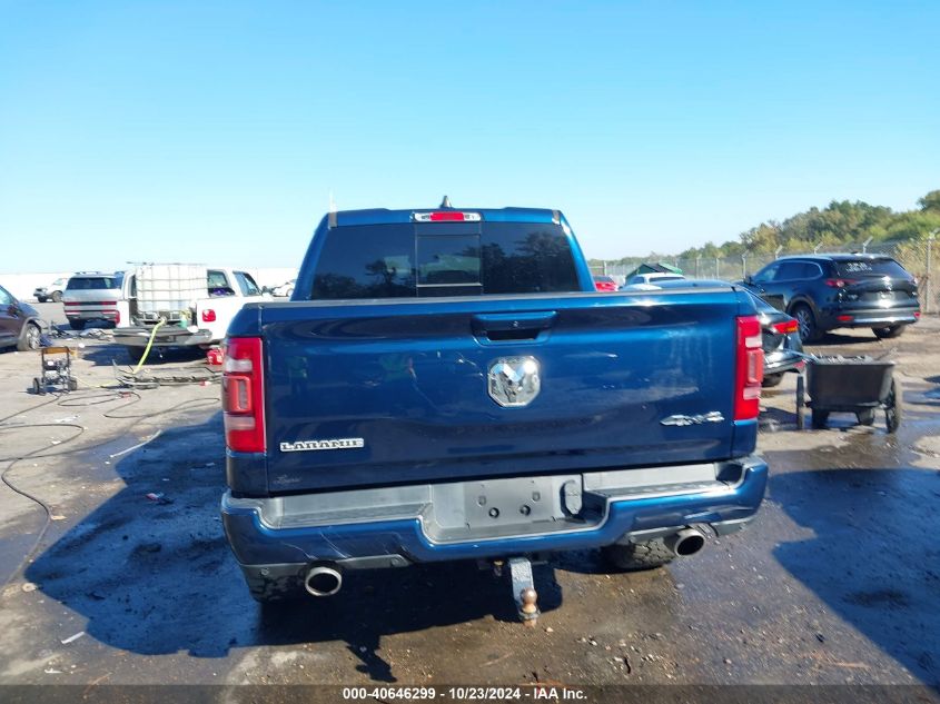 2019 Ram 1500 Laramie 4X4 5'7 Box VIN: 1C6SRFJT3KN808687 Lot: 40646299