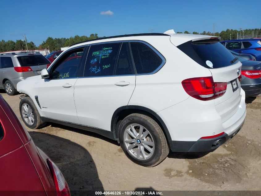 2015 BMW X5 xDrive35D VIN: 5UXKS4C56F0N06635 Lot: 40646326